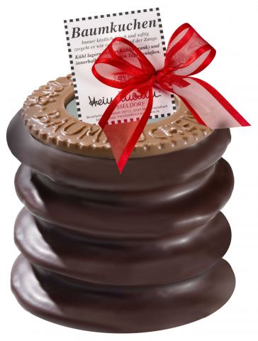 Heinemann Baumkuchen 4 Ringe mit Schokolade