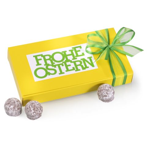 Yellow Box "Frohe Ostern"